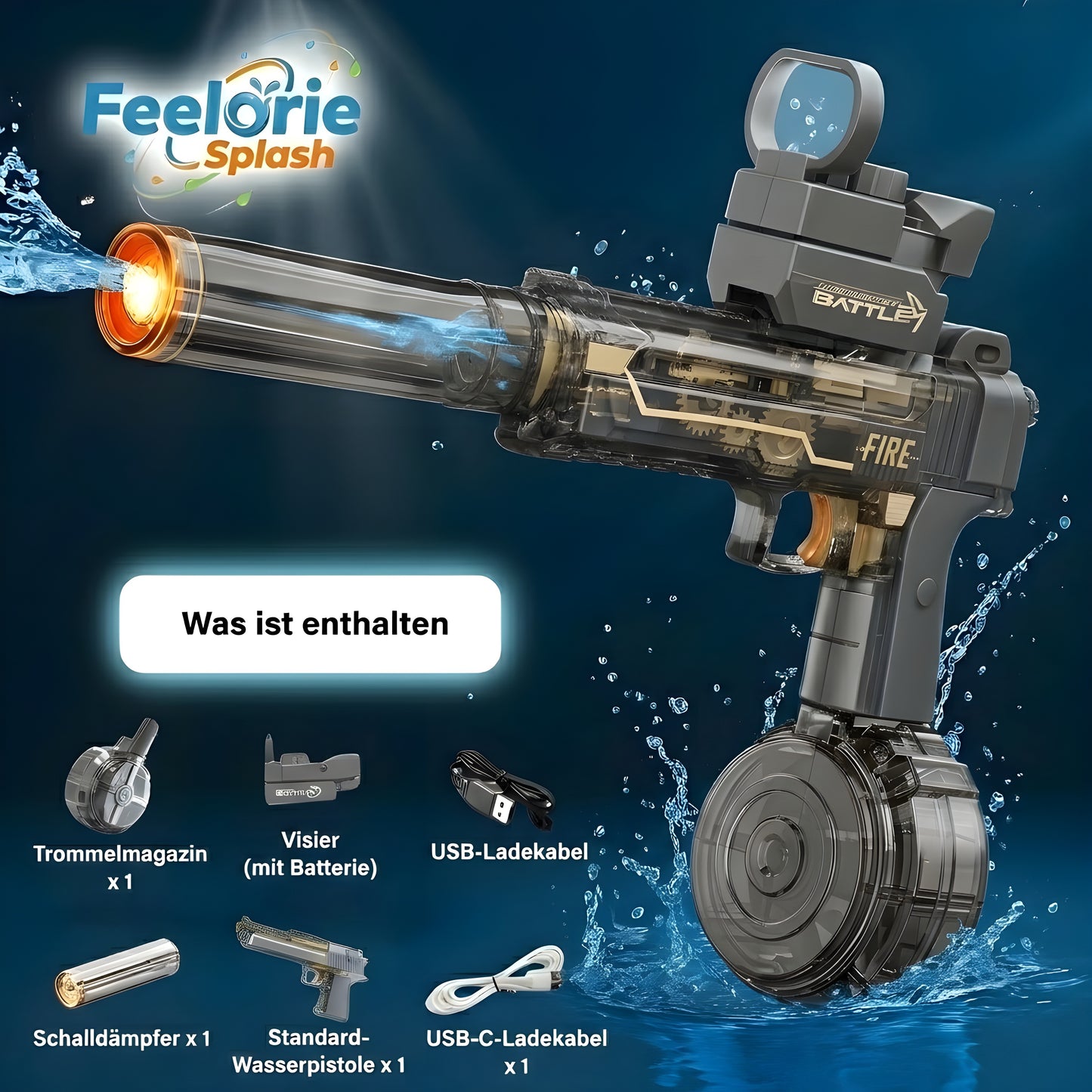 Feelorie - Wasserpistole